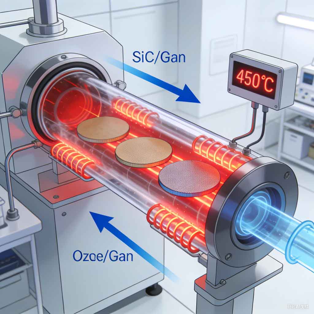 管式爐中免费看片视频對 SiC / GaN 等寬禁帶半導體的氧化處理方法